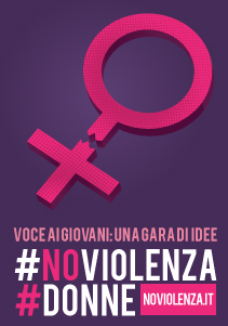 #noviolenza banner simbolo