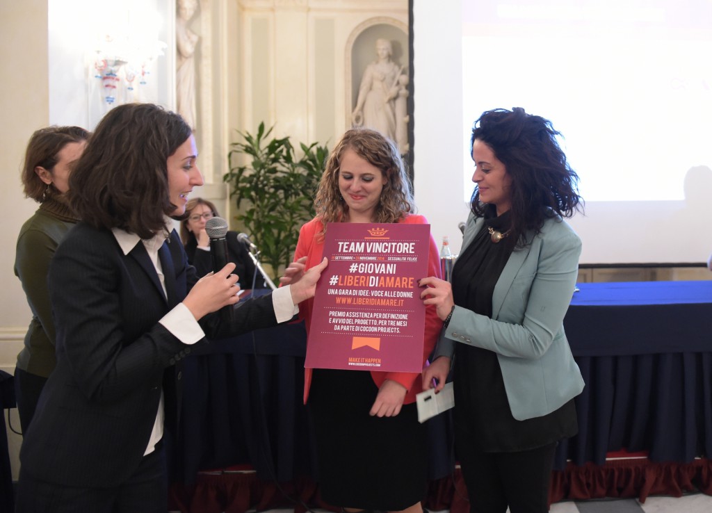 Sara Negrosini, Francesca Mamo e Claudia Pellicori