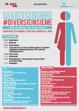 #DIVERSIEINSIEME locandina