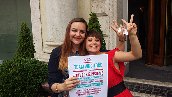 vincitrici #diversieinsieme, Veronica e Nicolina