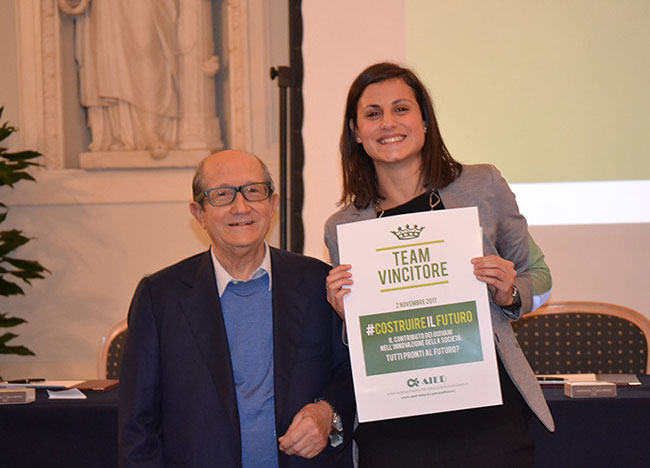 Premiazione di Civilmente #costruireilfuturo